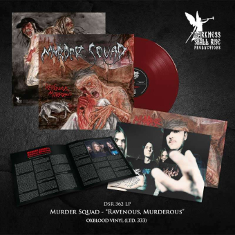 MURDER SQUAD Ravenous Murderous LP OXBLOOD , PRE-ORDER [VINYL 12"]